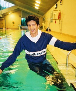 pool swim hoodie